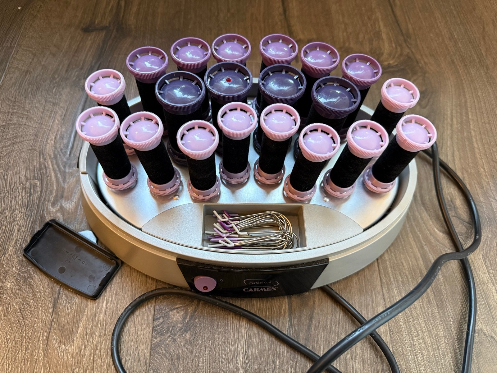 Carmen Perfect Curl - Krulset met 20 rollers, Ophalen of Verzenden, Gebruikt, Haarverzorging