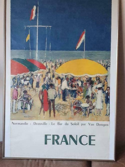 kees van dongen, le bar du soleil à deauville normandie 1960, Ophalen