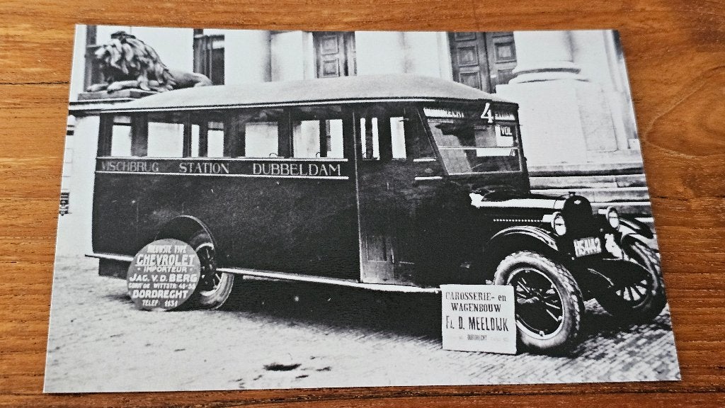 Foto BUS SCHRAM Dubbeldam 4, Verzamelen, Ophalen of Verzenden, Gebruikt, Bus of Metro, Overige typen