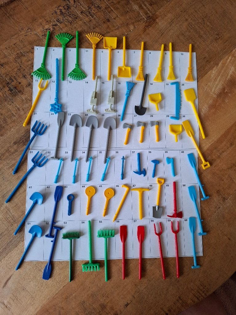 Playmobil diverse onderdelen 50 per stuk 0,10 euro, Ophalen of Verzenden, Gebruikt