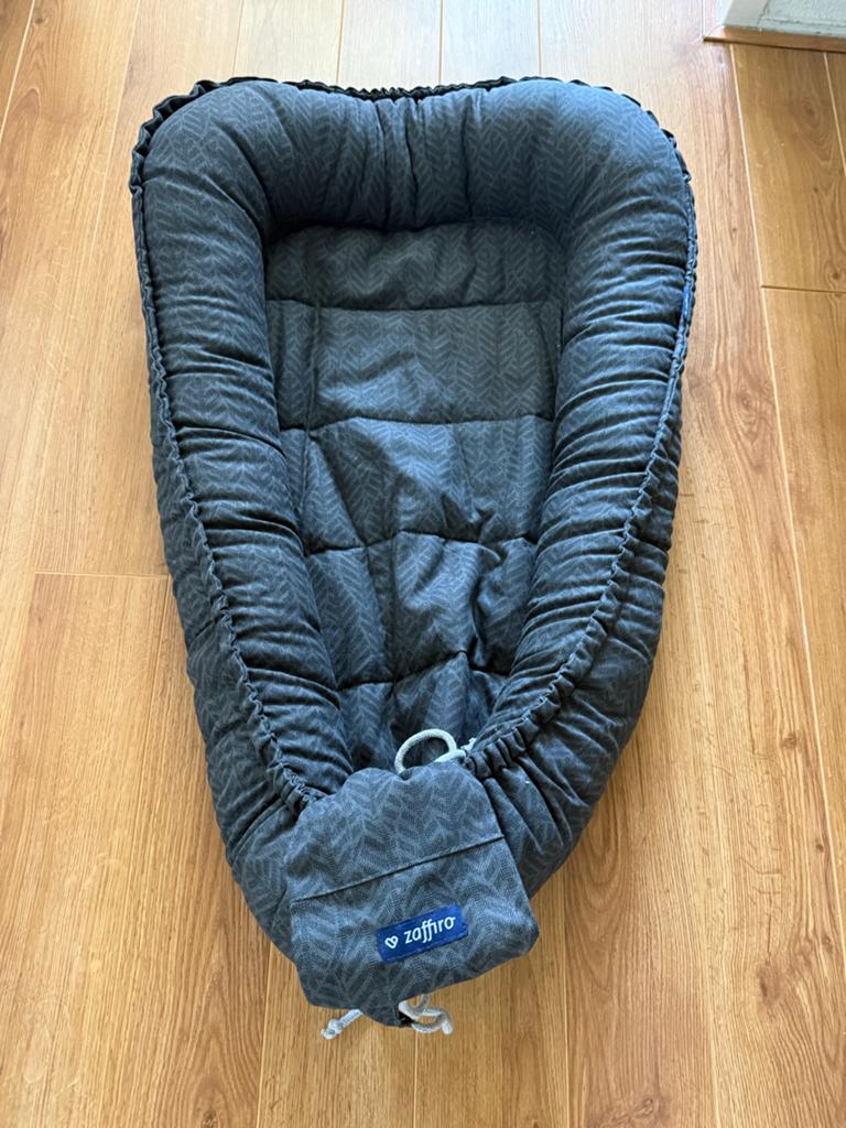 Verstelbaar Zaffiro babynestje - Antraciet, Ophalen of Verzenden, Gebruikt