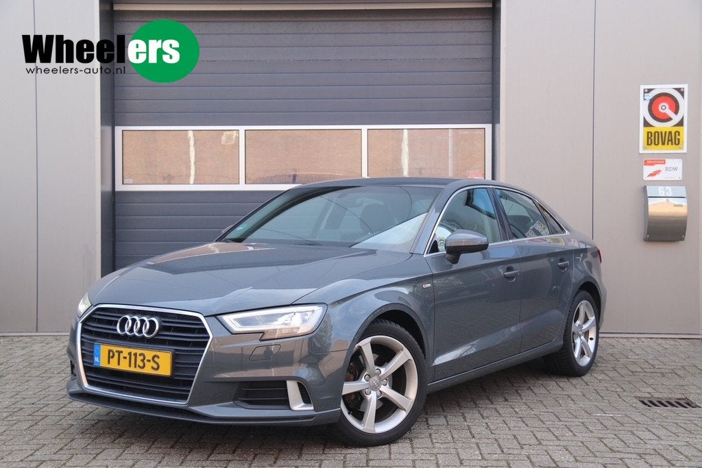 Audi A3 Limousine 1.0 TFSI Sport Lease Edition Automaat, Cam, Auto's, Audi, Stof, Gebruikt, Startonderbreker, 116 pk