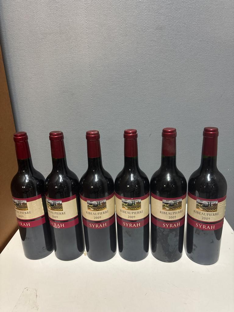 flessen Ribeaupierre Syrah 2009 rode wijn, Ophalen, Gebruikt, Frankrijk, Rode wijn