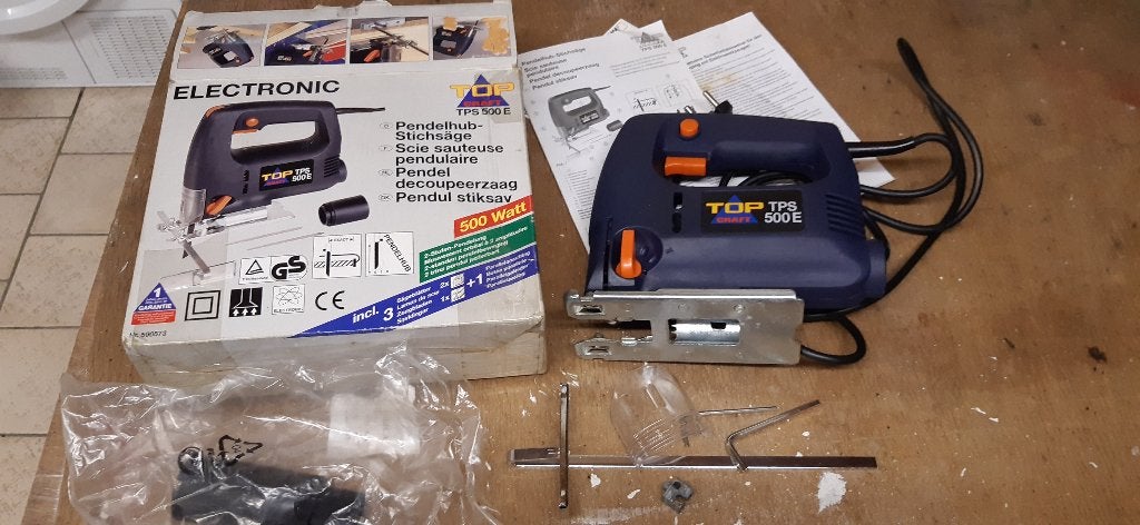 Decoupeerzaag Pendel Electronic Topcraft TPS 500E. defect, Decoupeerzaag, Nieuw, Ophalen of Verzenden, Top Craft