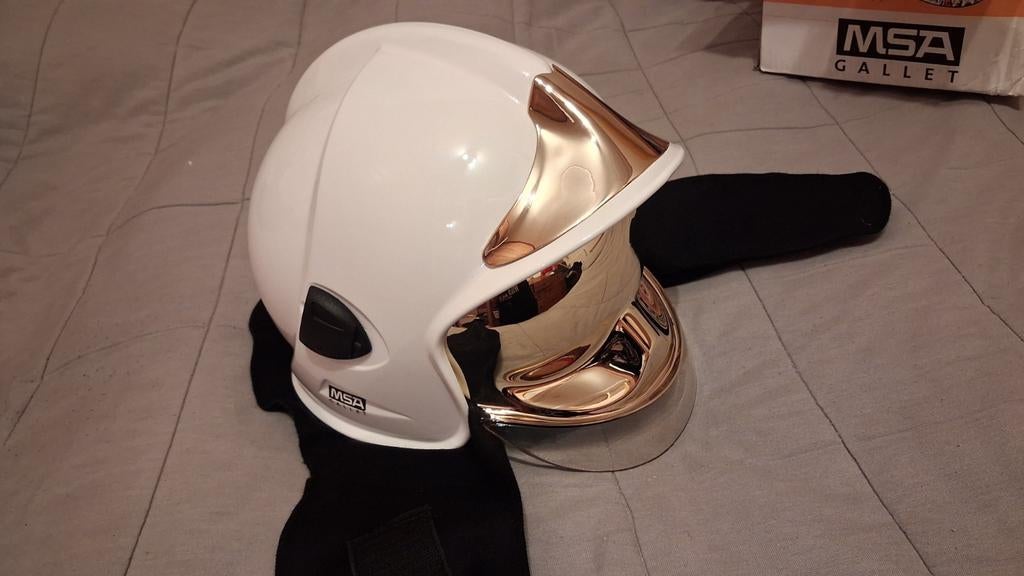 Brandweer helm MSA maat 58-65 NIEUW!!, Ophalen of Verzenden, Nieuw