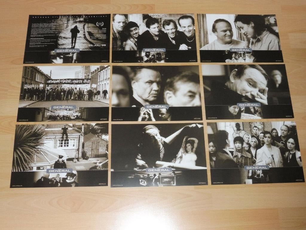 THE   GENERAL      lobbycard set., Verzamelen, Verzenden, Nieuw, A4 of kleiner, Film en Tv