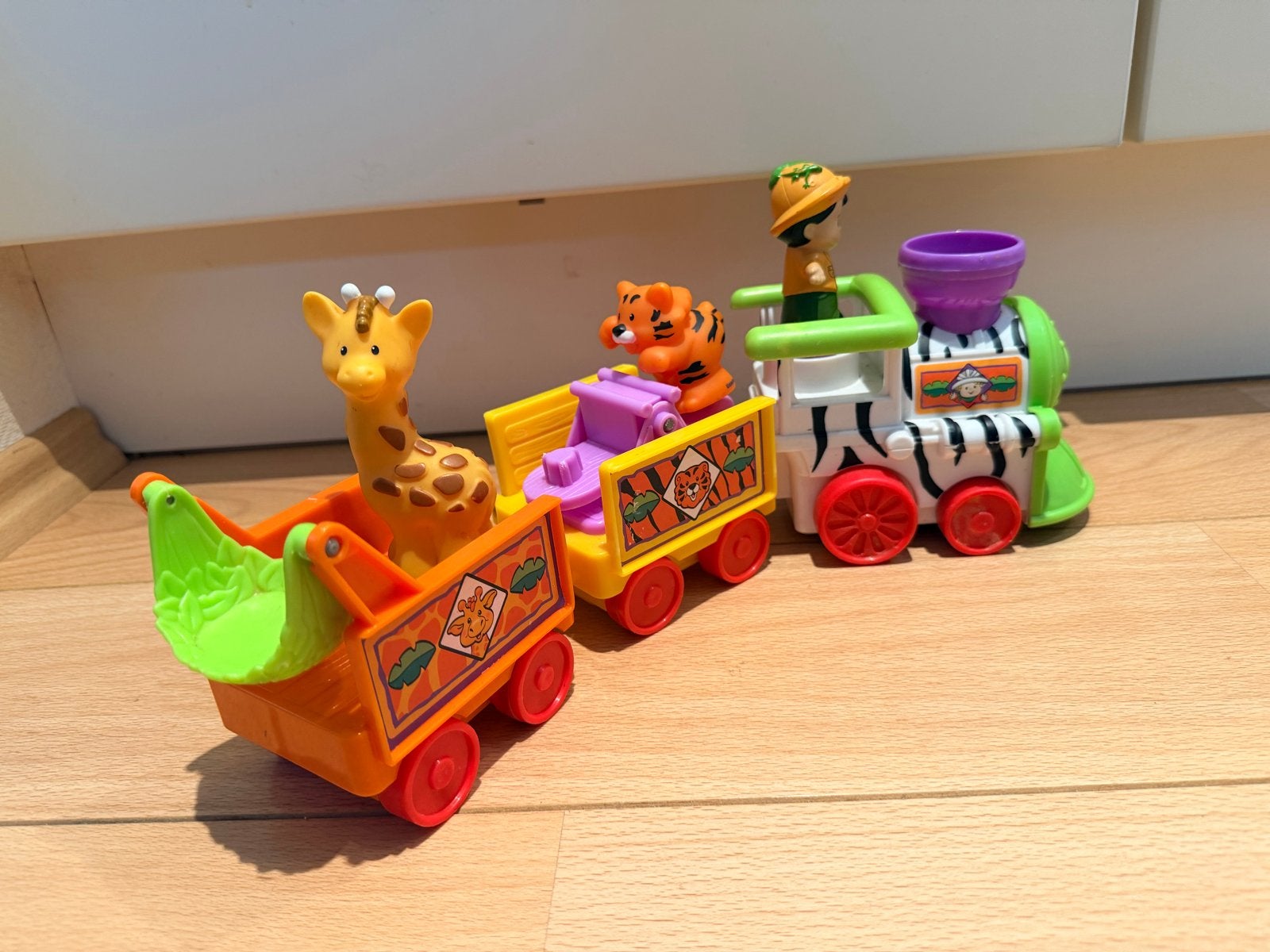 Fisher-Price Little People Safari Trein met Dieren, Kinderen en Baby's, Speelgoed | Fisher-Price, Ophalen, Gebruikt, Speelset