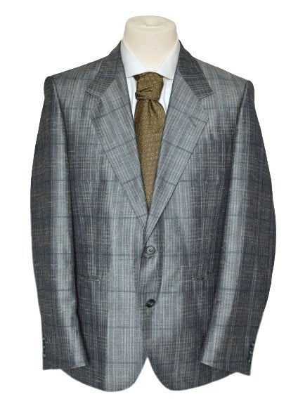 Nieuw SIR colbert, blazer, jasje, geruit, blauw, Mt. M, Nieuw, Ophalen of Verzenden, SIR, Maat 48/50 (M)
