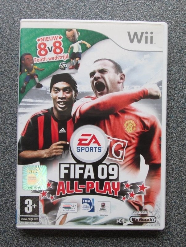 FIFA 09 All-Play, Verzenden, 1 speler, Zo goed als nieuw, Vanaf 3 jaar