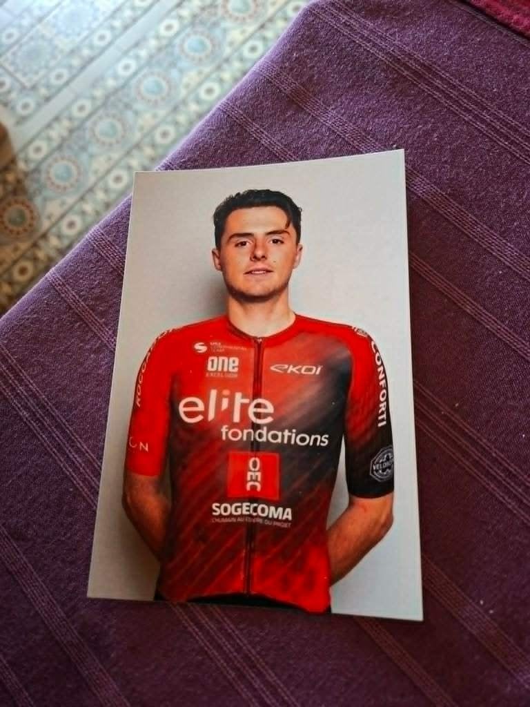 Foto (Repro) Victor Jean / Elite Fondations-Sogecoma, Verzamelen, Ophalen of Verzenden, Zo goed als nieuw, Overige sporten, Poster, Plaatje of Sticker