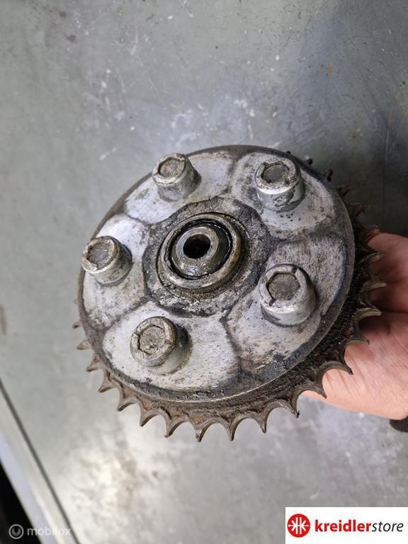 Kreidler tandwieldrager campagnolo naven, Fietsen en Brommers, Gebruikt, Kreidler, Ophalen of Verzenden, Kreidler