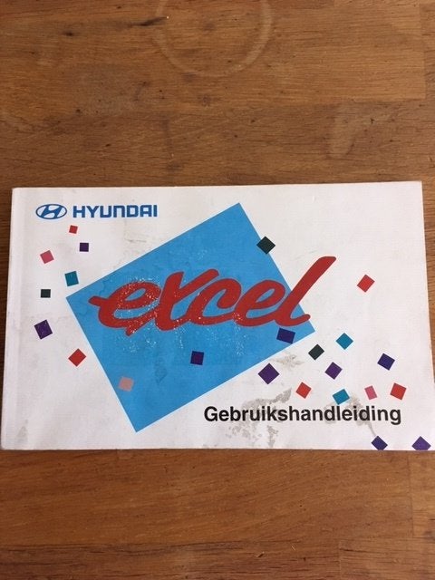Hyundai Excel Gebruikershandleiding      (1996, NL), Auto diversen, Handleidingen en Instructieboekjes, Ophalen of Verzenden