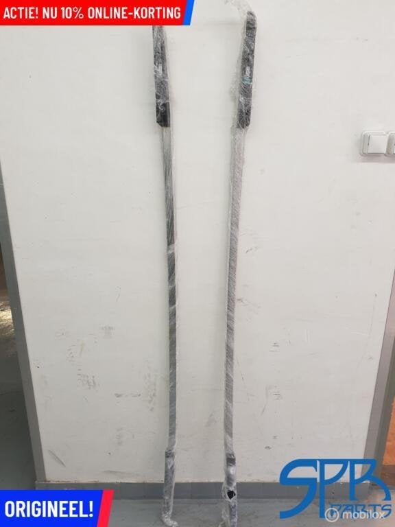 GOLF 7 VARIANT Dakrail set chroom CHROME DAKRAILS DAKDRAGERS, Gebruikt, Volkswagen, Ophalen of Verzenden, Volkswagen