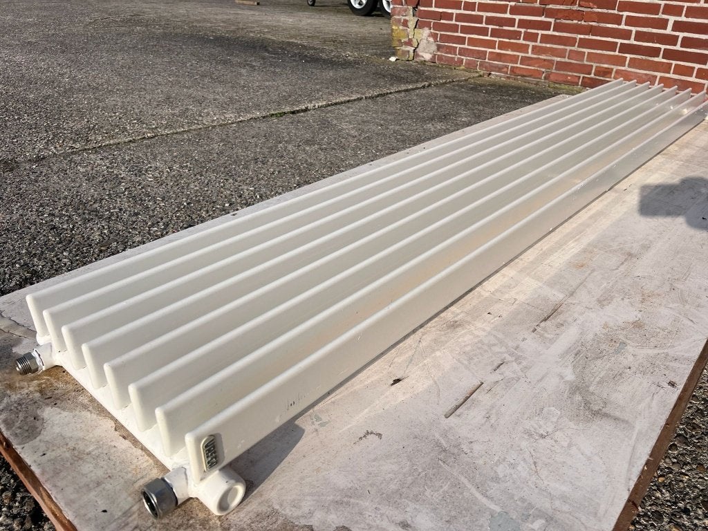 VASCO design radiator, verticale badkamer radiator, lamellen, Ophalen, 60 tot 150 cm, Radiator, 80 cm of meer