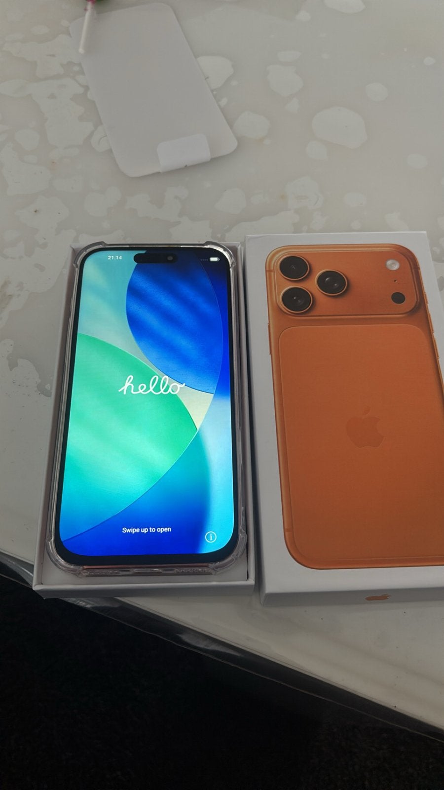 Nieuwe iPhone 17 Pro Max 1TB Oranje -, Telecommunicatie, Mobiele telefoons | Apple iPhone, Ophalen, Overige modellen, Zonder simlock