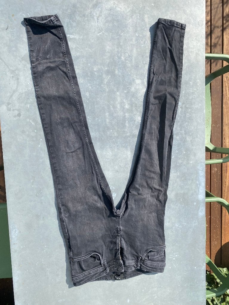 Refill Broek - Maat 32/32 - Slim fit - Zwart - Man, Ophalen, Maat 48/50 (M), Zwart, Refill