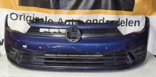 VOORBUMPER VW POLO 2G FACELIFT ORIGINEEL, Gebruikt, -, Voor, -