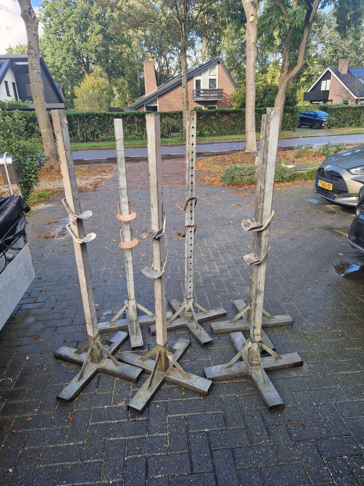 hindernis staanders, Ophalen, Springen