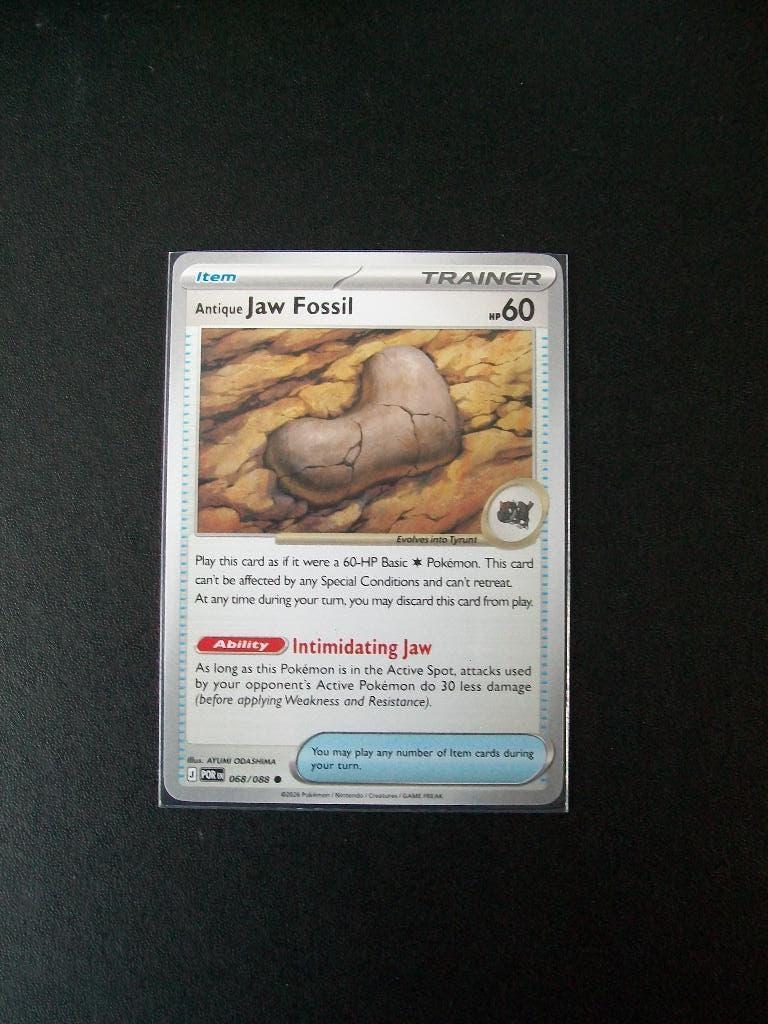 9550 Nieuwe Pokemon Kaart Trainer Antique JAW FOSSIL 068/088, Verzenden, Nieuw, Losse kaart