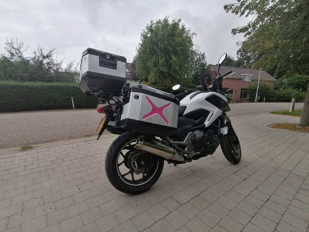Kofferset Hepco & Becker Xplorer 45 incl. Honda NC750X DCT, Ophalen, Gebruikt
