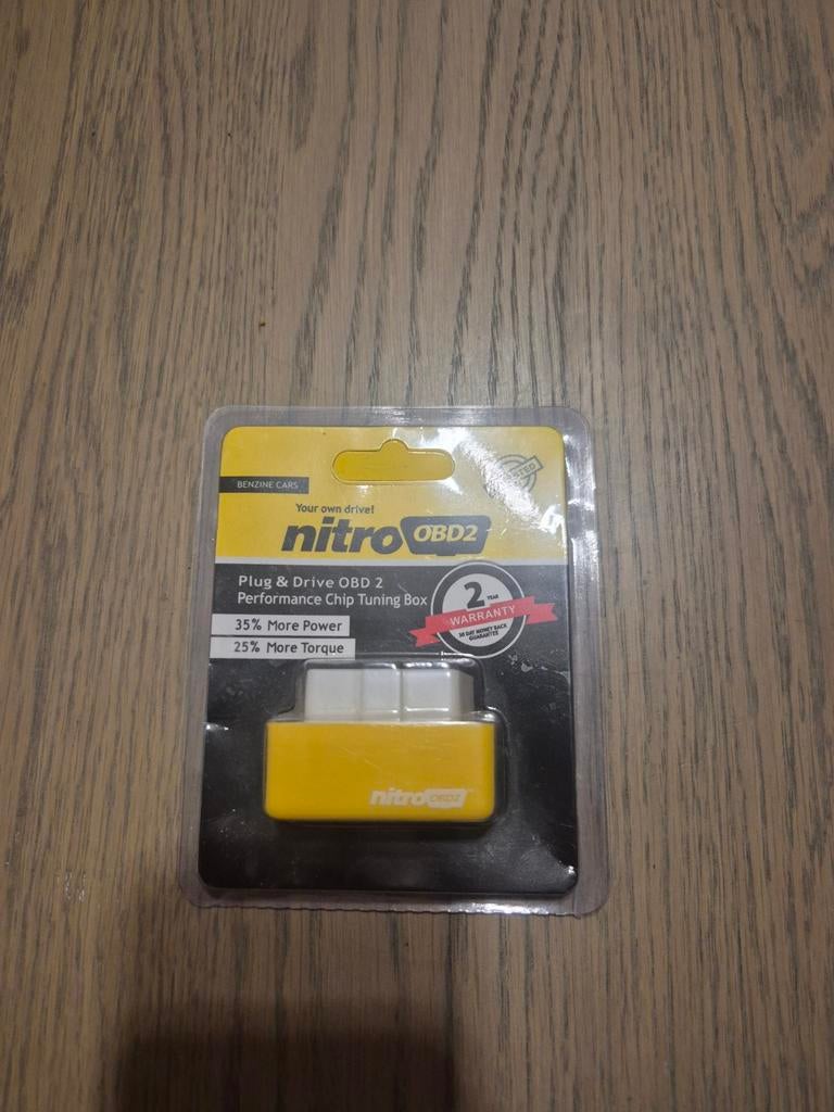 Nitro OBD2 Performance Chip Tuning Box voor Benzine Auto's, Ophalen of Verzenden