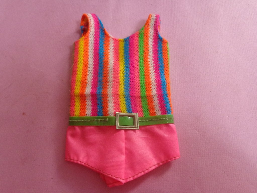 Barbie vintage Francie TNT badpak, Verzamelen, Poppen, Ophalen of Verzenden, Gebruikt, Kleertjes