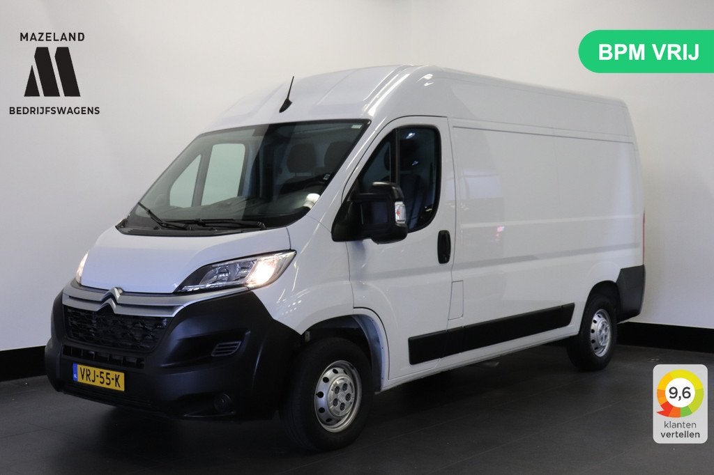 Citroën Jumper 2.2 BlueHDi 120PK L2H2 EURO 6 - Airco - Crui, Voorwielaandrijving, Stof, Gebruikt, 4 cilinders