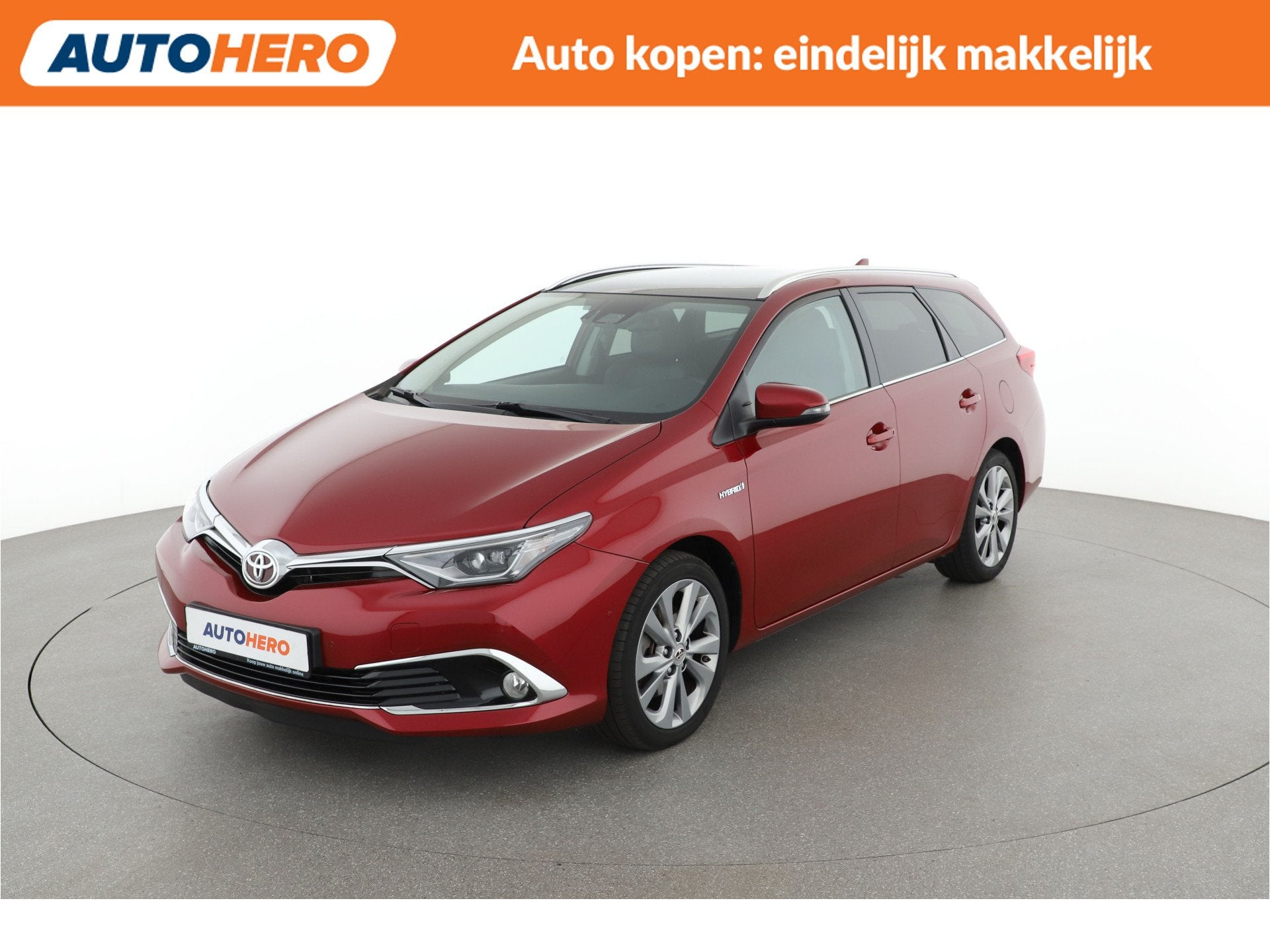 Toyota Auris 1.8 Hybrid Energy Plus |FC29843| (bj 2018), Auto's, Gebruikt, Met garantie (alle), Leder en Stof, Hybride Elektrisch/Benzine