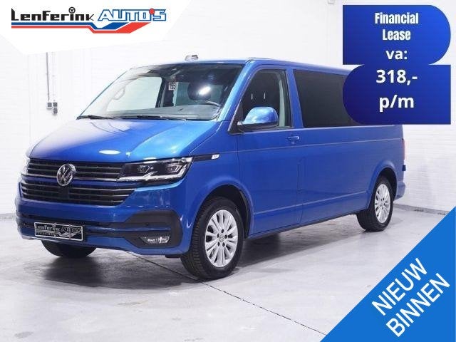 Volkswagen Transporter 2.0 TDI 150 pk DSG Aut. Dubbel Cabine, Auto's, Stof, Gebruikt, 4 cilinders, 150 pk
