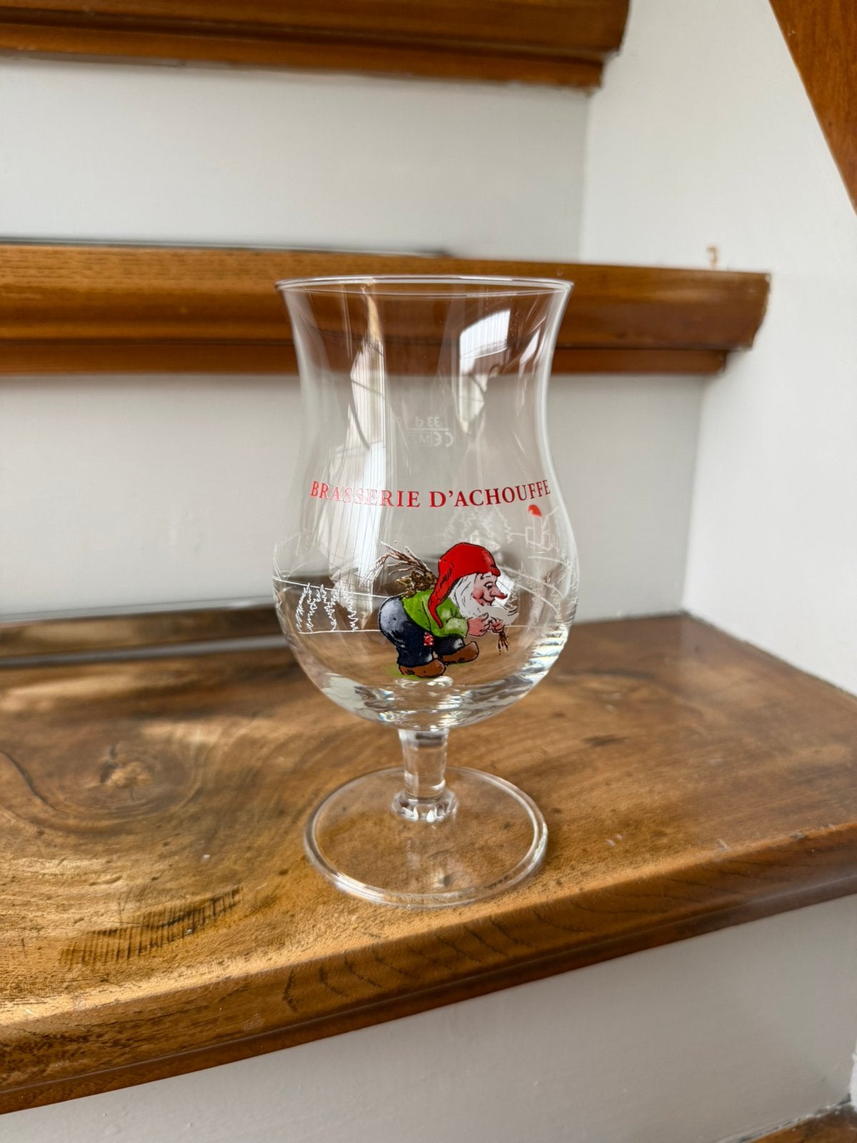 2x La chouffe bierglas 0,33L, Verzamelen, Ophalen of Verzenden, Zo goed als nieuw, Glas of Glazen, Overige merken