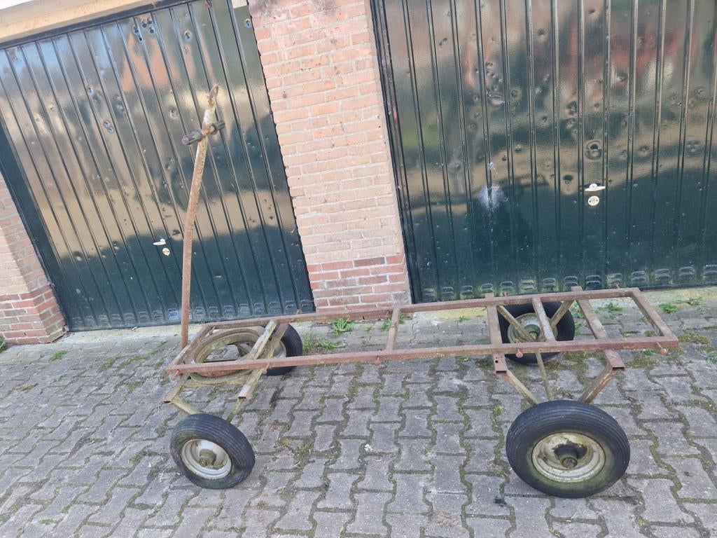Melkbussen kar opknapper, Ophalen, Gebruikt
