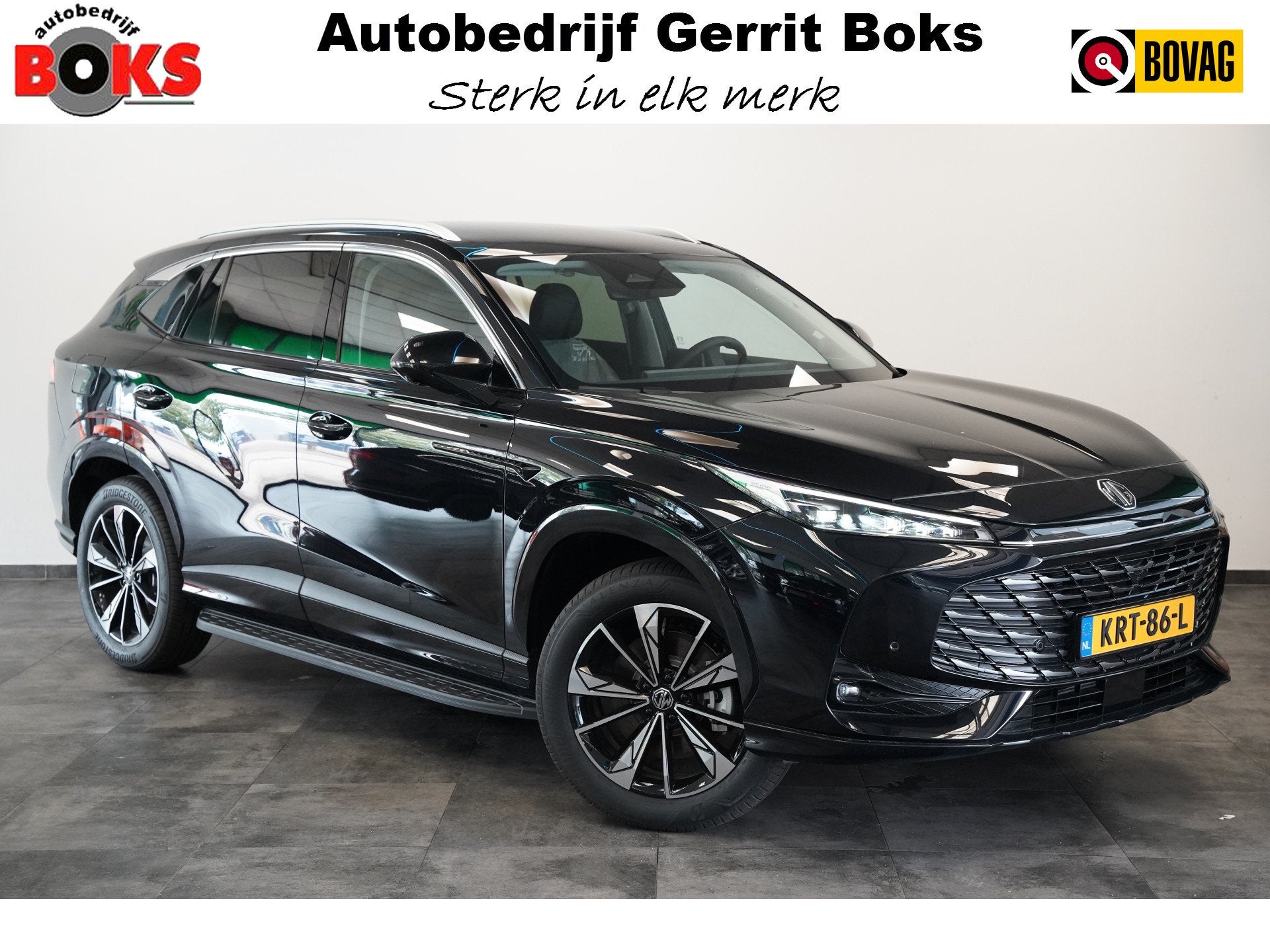 MG MG HS PHEV 1.5 Luxury Treeplanken electrische klep 360 ca, Auto's, Gebruikt, 4 cilinders, Met garantie (alle), Bedrijf