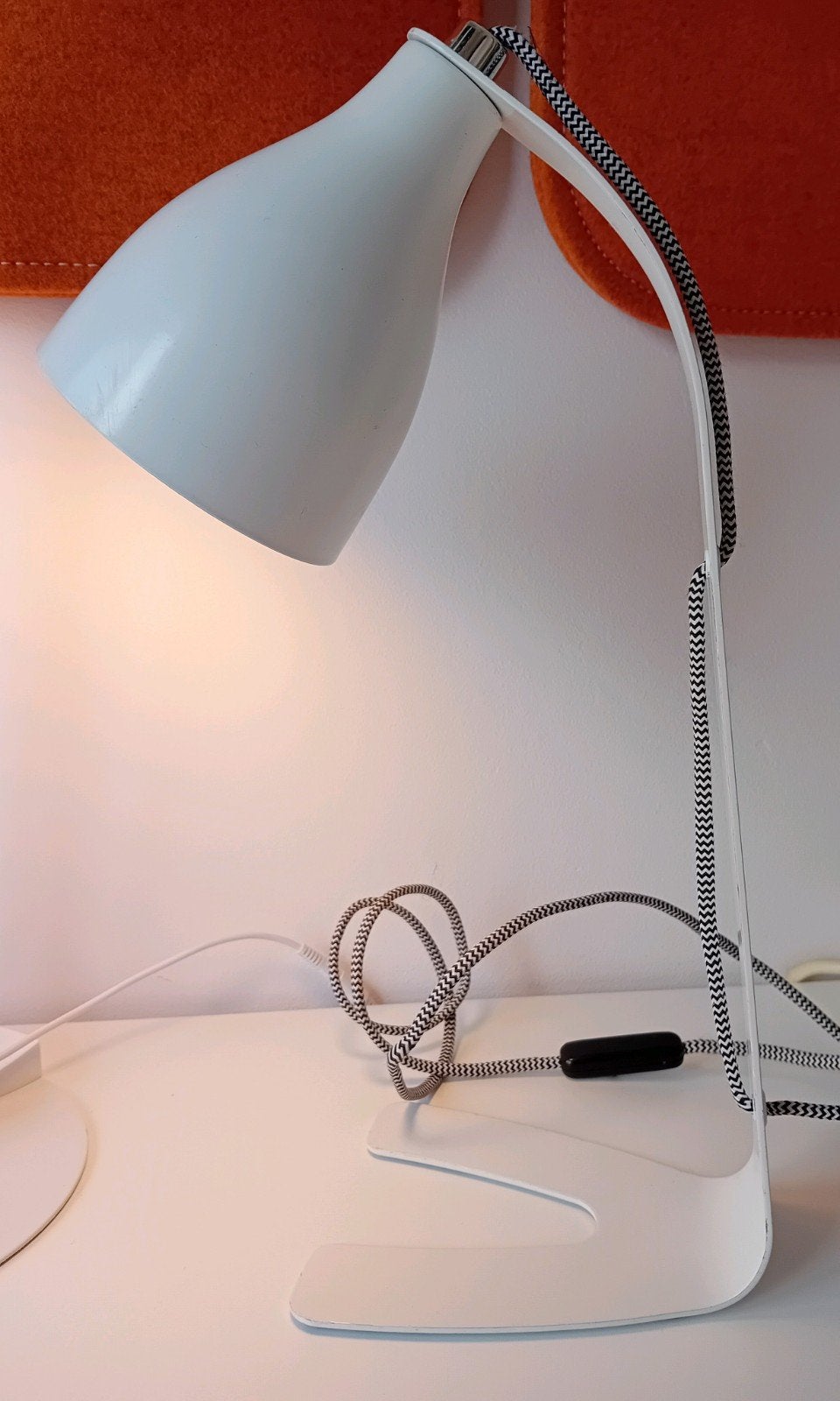 Mooie degelijke bureau lamp Present time BV, Bureaulamp, Overige merken, 42 cm, Ophalen of Verzenden