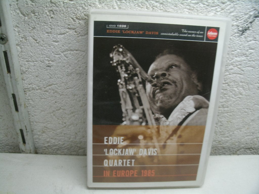 dvd 202b eddie lockjaw'davis quartet in europe 1985, Alle leeftijden, Ophalen of Verzenden, Zo goed als nieuw