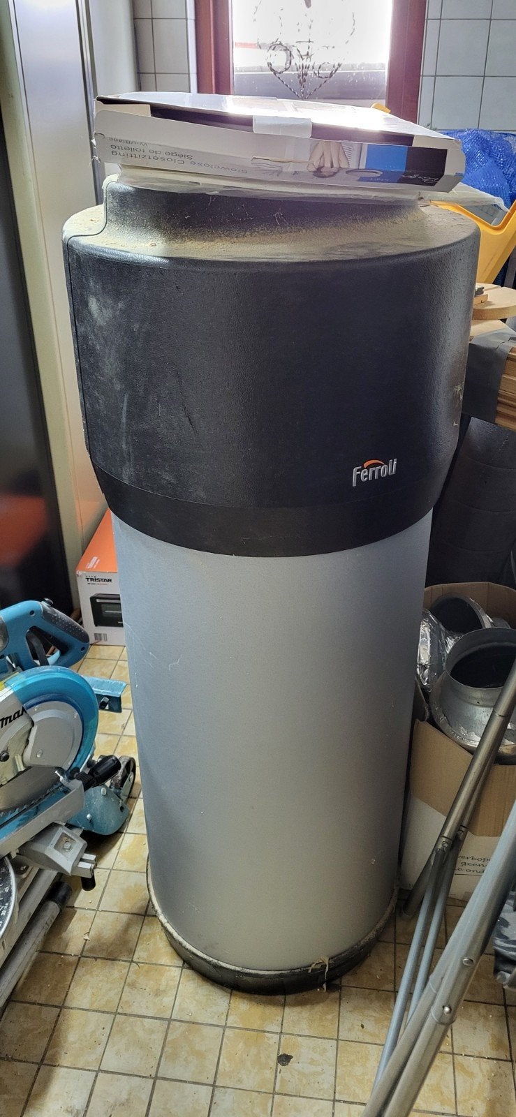 Ferroli AQUA1Plus 90 HT Warmtepompboiler 90L, Ophalen, Zo goed als nieuw