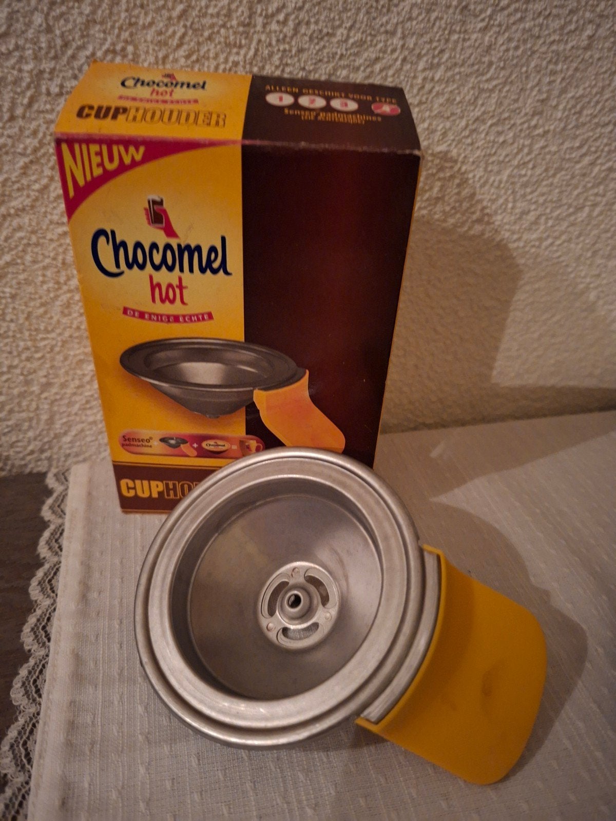 Cuphouder Hot Chocomel nieuw in doosje., Nieuw, Ophalen of Verzenden, Senseo, Senseo
