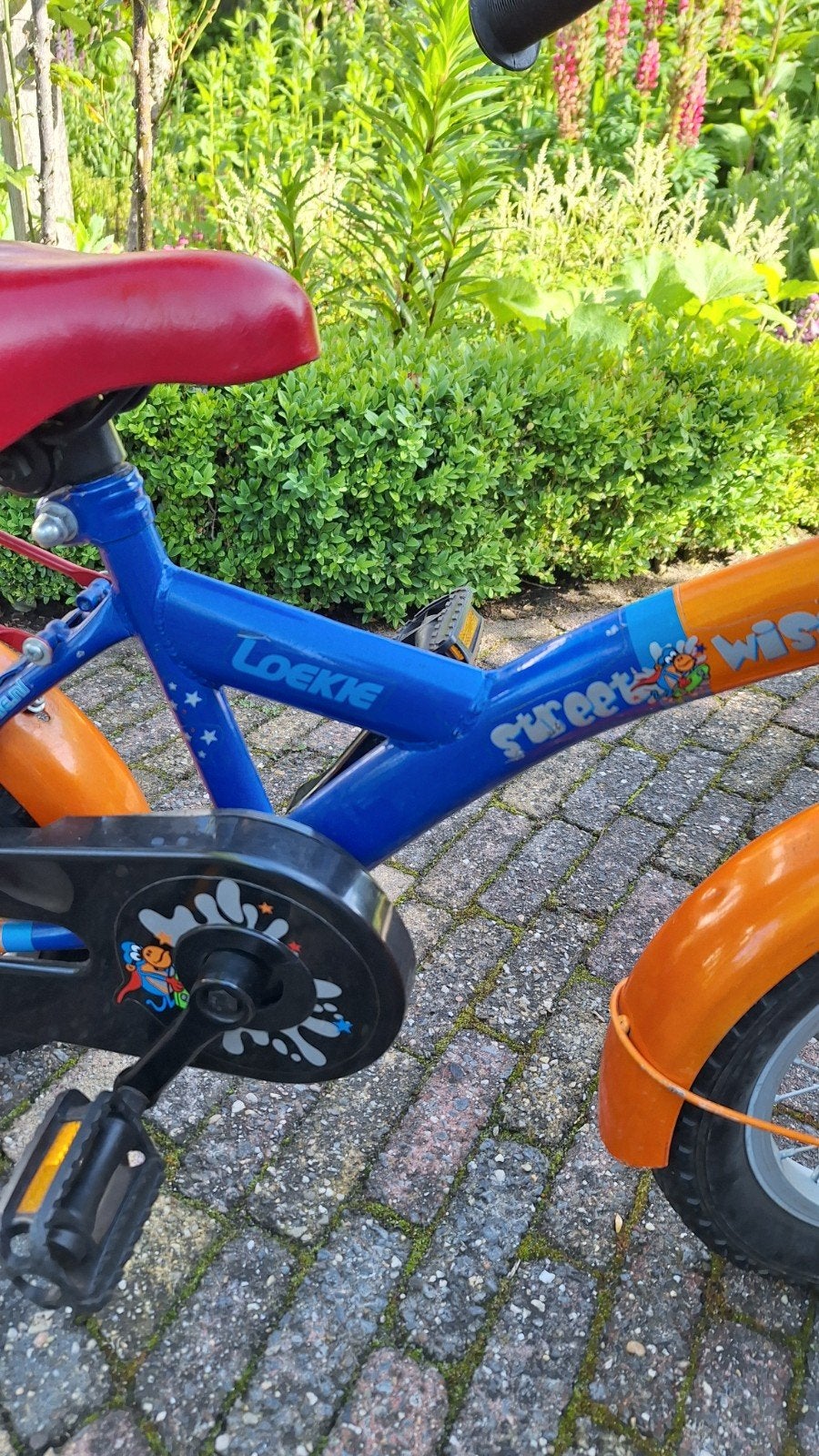 Loekie kinderfiets., Ophalen, Gebruikt, Minder dan 16 inch