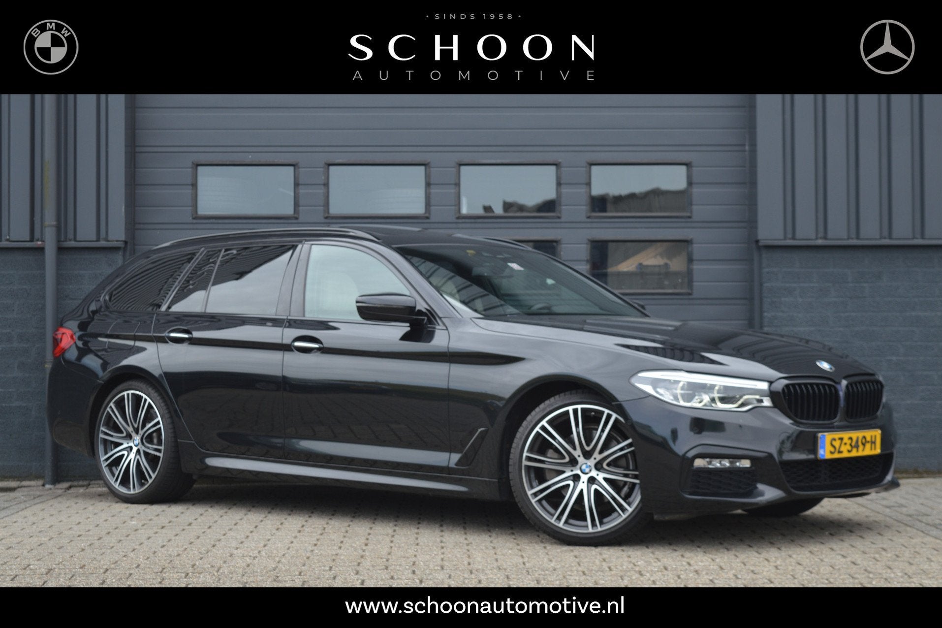 BMW 5 Serie Touring 520i High Executive | M-PAKKET | PANO |, Auto's, Automaat, Achterwielaandrijving, Gebruikt, 4 cilinders