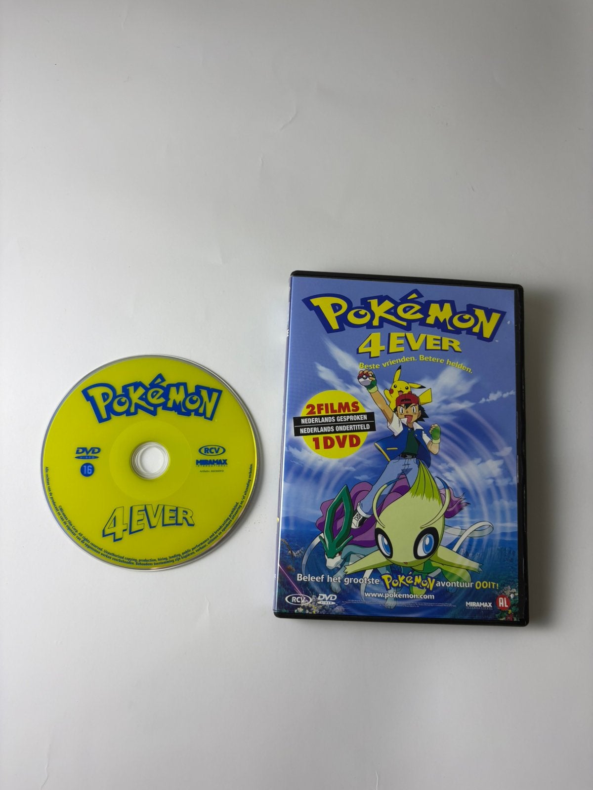 Pokémon 4Ever – 2-Disc DVD – Nederlandse Taal, Cd's en Dvd's, Alle leeftijden, Ophalen of Verzenden, Zo goed als nieuw