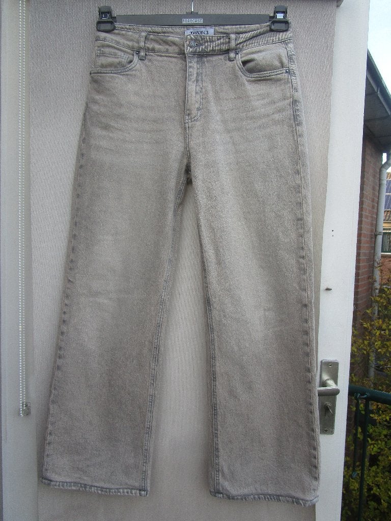 Broek/jeans TOXIK 3   mt  38/40 wijde  pijpen.  beige, Kleding | Dames, Maat 38/40 (M), Beige, Nieuw, Ophalen of Verzenden