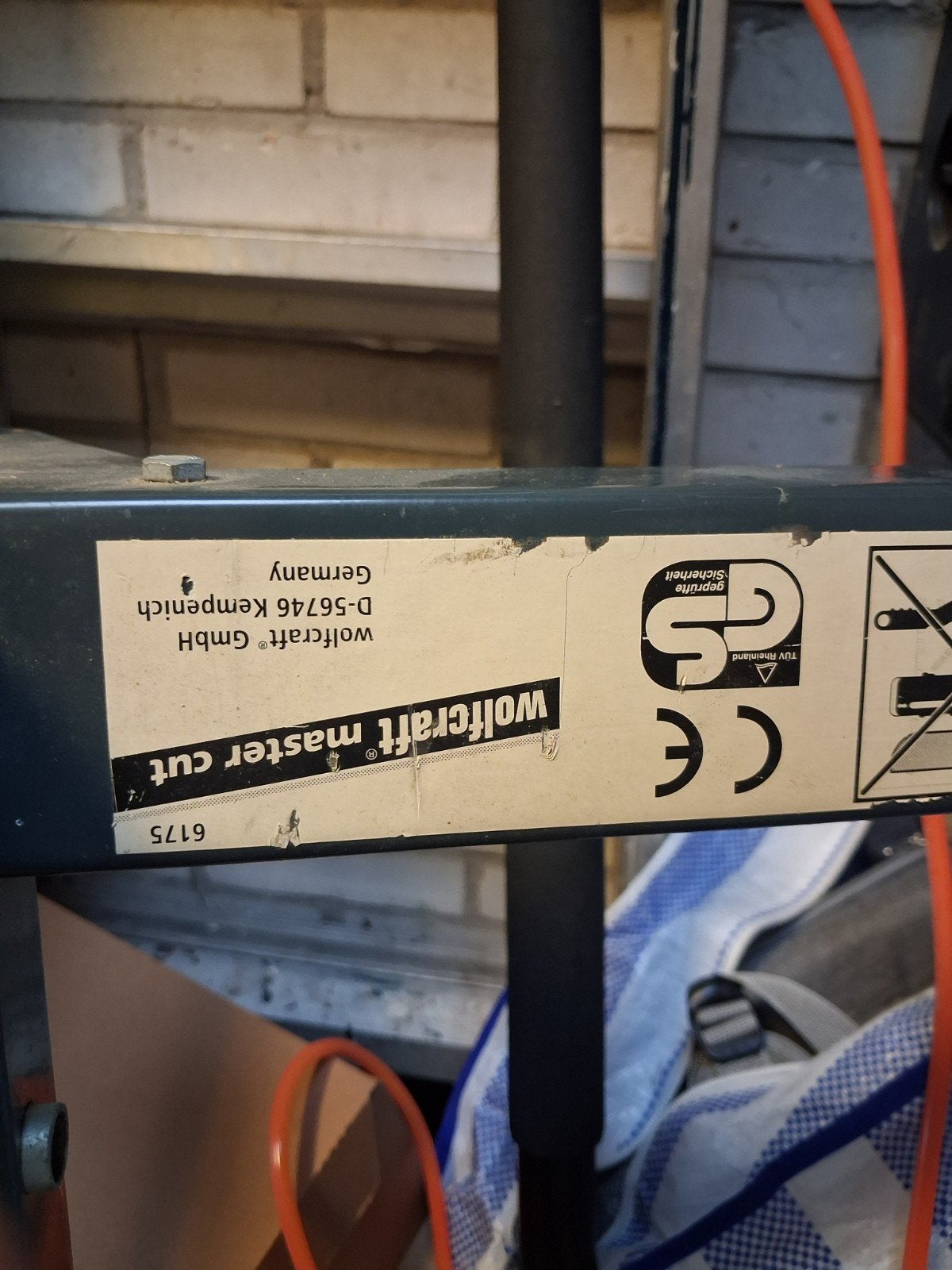 Wolfcraft Master Cut werkbank - inklapbaar, Ophalen, Gebruikt, 70 tot 120 cm, Inklapbaar
