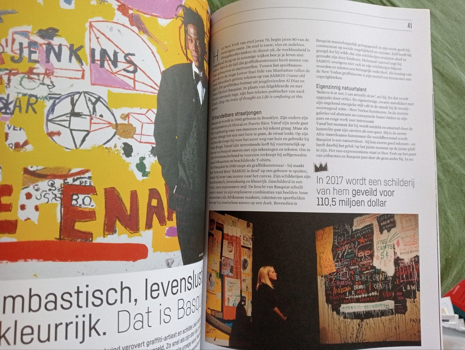 Erwin Olaf Jean-Michel Basquiat Bauhaus Turner Spinvis, Ophalen of Verzenden, Gelezen, Muziek, Film of Tv