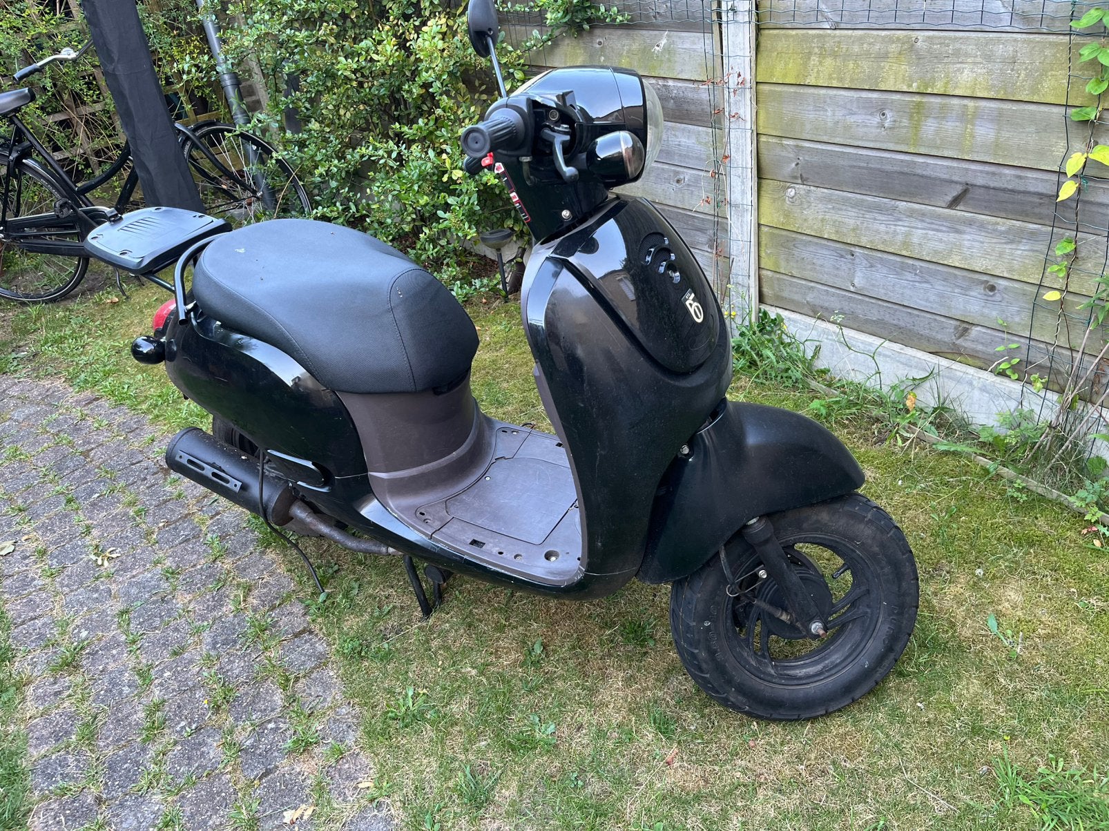 Scooter 50,- met koffer., Fietsen en Brommers, Scooters | SYM, Ophalen, Gebruikt, Benzine, Overige modellen