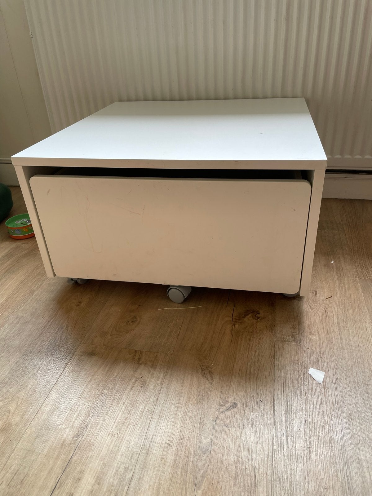 IKEA Släkt opbergbak op wielen, wit, Ophalen, Overige materialen, Gebruikt, 70 cm of minder