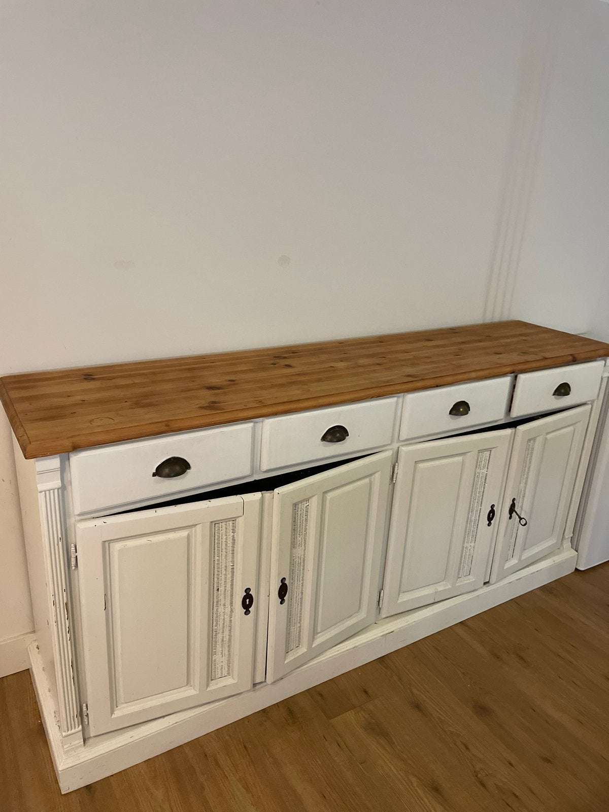 Oude Dressoir, Ophalen, Gebruikt, 200 cm of meer, Met lade(s)