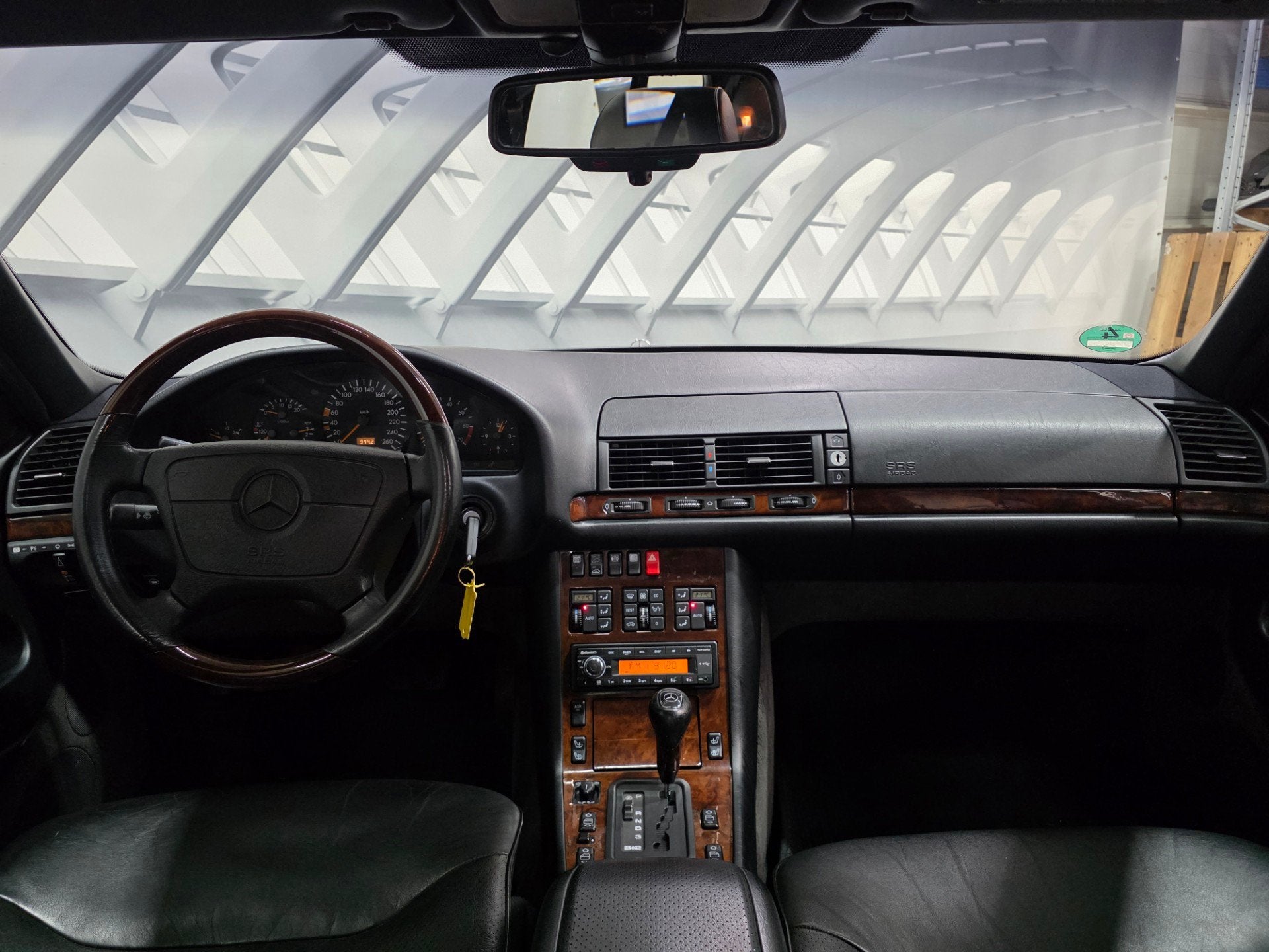Mercedes-Benz S-klasse 500 v8 W140 kathedraal luxe uitvoerin, Auto's, Leder, Bedrijf, Sedan, Euro 1