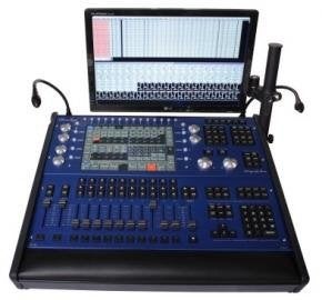 Lichttafel Chamsys MQ 100 pro compleet, Muziek en Instrumenten, Ophalen of Verzenden, Zo goed als nieuw, Licht