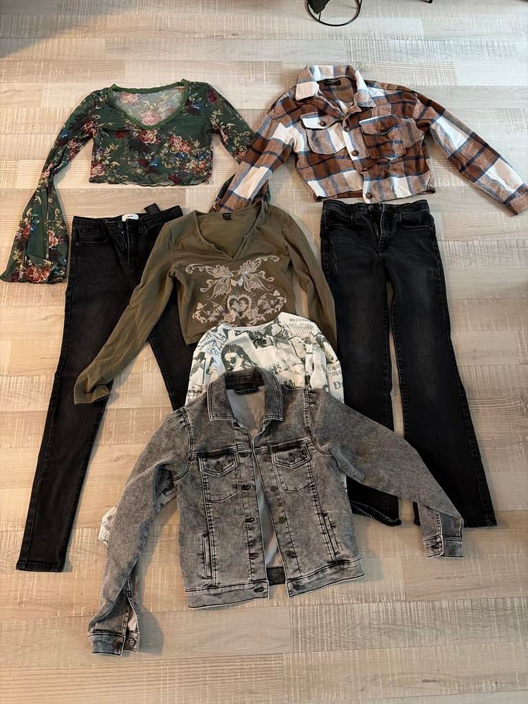 Kledingpakket maat 164, Kinderen en Baby's, Kinderkleding | Maat 164, Ophalen of Verzenden, Gebruikt, Meisje, Setje