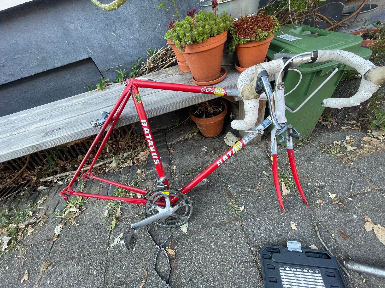 Batavus course zonder wielen. Mag weg voor weinig., 51 tot 55 cm, Ophalen