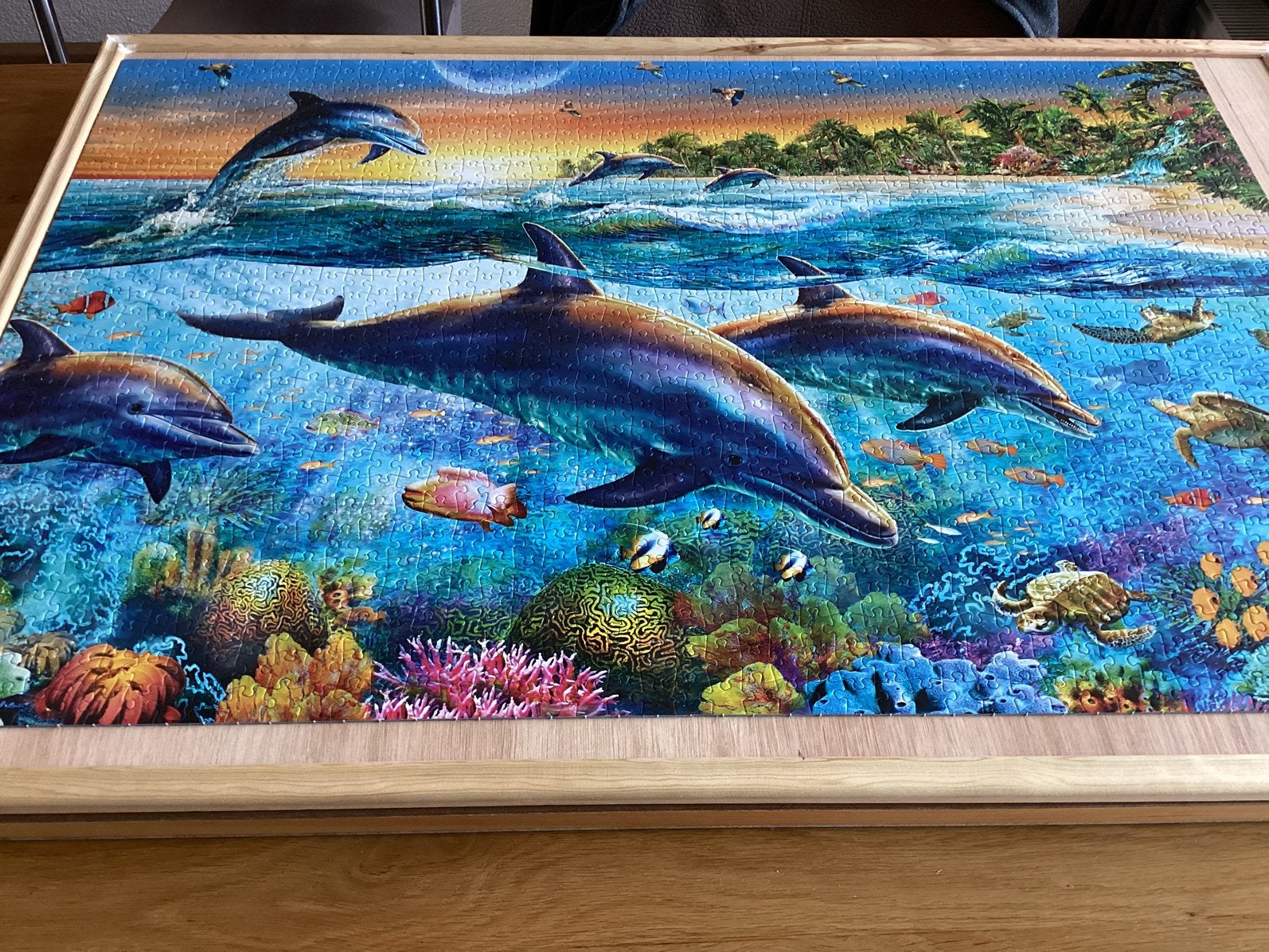 Puzzel Jumbo 1500 z.g.a.n., Ophalen of Verzenden, 500 t/m 1500 stukjes, Zo goed als nieuw, Legpuzzel